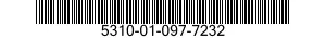 5310-01-097-7232 NUT ASSEMBLY,SELF-LOCKING,GANG CHANNEL 5310010977232 010977232