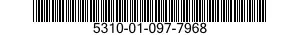 5310-01-097-7968 NUT,PLAIN,HEXAGON 5310010977968 010977968