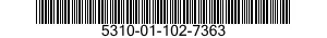 5310-01-102-7363 NUT,SELF-LOCKING,PLATE 5310011027363 011027363