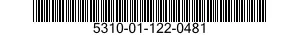 5310-01-122-0481 NUT,SELF-LOCKING,CLINCH 5310011220481 011220481