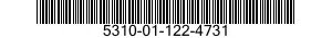5310-01-122-4731 NUT,SELF-LOCKING,SPLINE 5310011224731 011224731