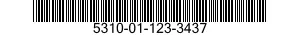 5310-01-123-3437 NUT,DRIVE-AZIMUTH 5310011233437 011233437