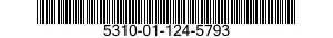5310-01-124-5793 NUT,SELF-LOCKING,EXTENDED WASHER,DOUBLE HEXAGON 5310011245793 011245793