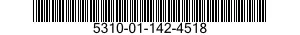 5310-01-142-4518 NUT,SELF-LOCKING,CASTELLATED,HEXAGON 5310011424518 011424518