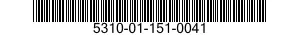 5310-01-151-0041 NUT,PLAIN,HEXAGON 5310011510041 011510041