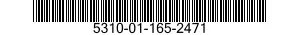 5310-01-165-2471 NUT,SELF-LOCKING,PLATE 5310011652471 011652471