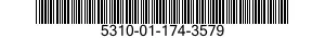 5310-01-174-3579 NUT,SELF-LOCKING,EXTENDED WASHER 5310011743579 011743579