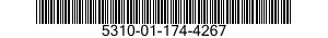 5310-01-174-4267 NUT,CAP 5310011744267 011744267