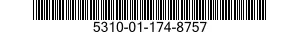 5310-01-174-8757 NUT,PLAIN,CONE SEAT,HEXAGON 5310011748757 011748757