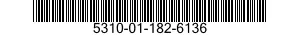 5310-01-182-6136 NUT,SELF-LOCKING,CASTELLATED,HEXAGON 5310011826136 011826136