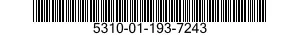 5310-01-193-7243 NUT,SELF-LOCKING,KNURLED 5310011937243 011937243