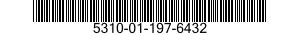 5310-01-197-6432 NUT,SELF-LOCKING,BARREL 5310011976432 011976432