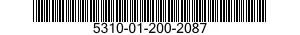 5310-01-200-2087 NUT,SELF-LOCKING,EXTENDED WASHER 5310012002087 012002087
