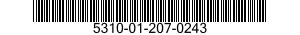5310-01-207-0243 NUT ASSEMBLY,SELF-LOCKING,GANG CHANNEL 5310012070243 012070243