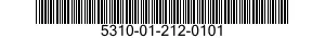 5310-01-212-0101 NUT,PLAIN,KNURLED 5310012120101 012120101