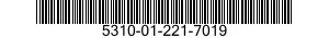 5310-01-221-7019 NUT,SELF-LOCKING,ASSEMBLED WASHER 5310012217019 012217019