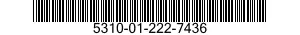 5310-01-222-7436 NUT,PLAIN,HEXAGON 5310012227436 012227436