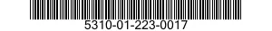 5310-01-223-0017 NUT,EXTENSION SCREW LOCK 5310012230017 012230017