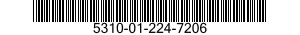 5310-01-224-7206 NUT,SLEEVE 5310012247206 012247206