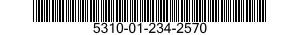 5310-01-234-2570 NUT,PLAIN,HEXAGON 5310012342570 012342570