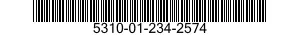 5310-01-234-2574 NUT,PLAIN,ROUND 5310012342574 012342574