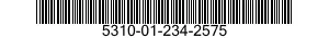 5310-01-234-2575 NUT,SELF-LOCKING,SPLINE 5310012342575 012342575