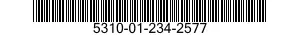 5310-01-234-2577 NUT,SELF-LOCKING,EXTENDED WASHER,DOUBLE HEXAGON 5310012342577 012342577