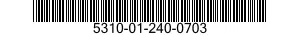 5310-01-240-0703 NUT,PLAIN,HEXAGON 5310012400703 012400703