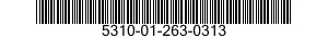 5310-01-263-0313 NUT ASSEMBLY,SELF-LOCKING,GANG CHANNEL 5310012630313 012630313