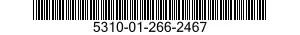 5310-01-266-2467 NUT,PLAIN,HEXAGON 5310012662467 012662467