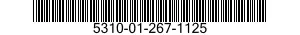 5310-01-267-1125 NUT,PLAIN,PLATE 5310012671125 012671125