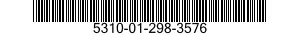 5310-01-298-3576 NUT,SELF-LOCKING,EXTERNAL THREAD,FLANGED 5310012983576 012983576
