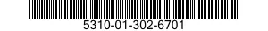 5310-01-302-6701 NUT,PLAIN,WING 5310013026701 013026701