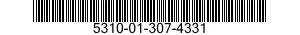 5310-01-307-4331 NUT,PLAIN,ROUND 5310013074331 013074331