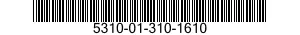 5310-01-310-1610 NUT,SELF-LOCKING,EXTENDED WASHER,DOUBLE HEXAGON 5310013101610 013101610