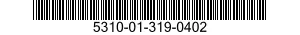 5310-01-319-0402 NUT,PLAIN,SINGLE BALL SEAT,HEXAGON 5310013190402 013190402