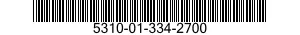 5310-01-334-2700 NUT ASSEMBLY,SELF-LOCKING,GANG CHANNEL 5310013342700 013342700