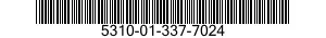 5310-01-337-7024 NUT,SELF-LOCKING,HEXAGON 5310013377024 013377024
