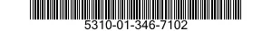 5310-01-346-7102 NUT,PLAIN,RECTANGULAR 5310013467102 013467102