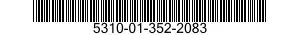 5310-01-352-2083 NUT,SELF-LOCKING,EXTENDED WASHER,DOUBLE HEXAGON 5310013522083 013522083