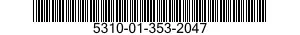 5310-01-353-2047 NUT,SELF-LOCKING,EXTENDED WASHER,DOUBLE HEXAGON 5310013532047 013532047