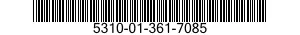 5310-01-361-7085 NUT,SELF-LOCKING,HEXAGON 5310013617085 013617085