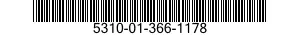 5310-01-366-1178 WASHER,FLAT 5310013661178 013661178