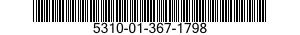 5310-01-367-1798 NUT ASSEMBLY,SELF-LOCKING,GANG CHANNEL 5310013671798 013671798