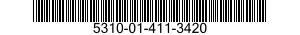 5310-01-411-3420 NUT STRIP 5310014113420 014113420