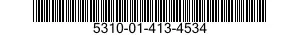 5310-01-413-4534 NUT,PLAIN,OCTAGON 5310014134534 014134534