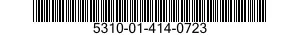 5310-01-414-0723 NUT,SELF-LOCKING,HEXAGON 5310014140723 014140723