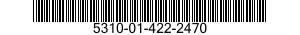 5310-01-422-2470 NUT,SELF-LOCKING,EXTENDED WASHER,HEXAGON 5310014222470 014222470