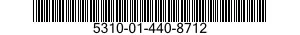 5310-01-440-8712 NUT,SELF-LOCKING,EXTENDED WASHER,DOUBLE HEXAGON 5310014408712 014408712