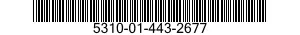 5310-01-443-2677 NUT ASSEMBLY,RETAINER STRIP 5310014432677 014432677